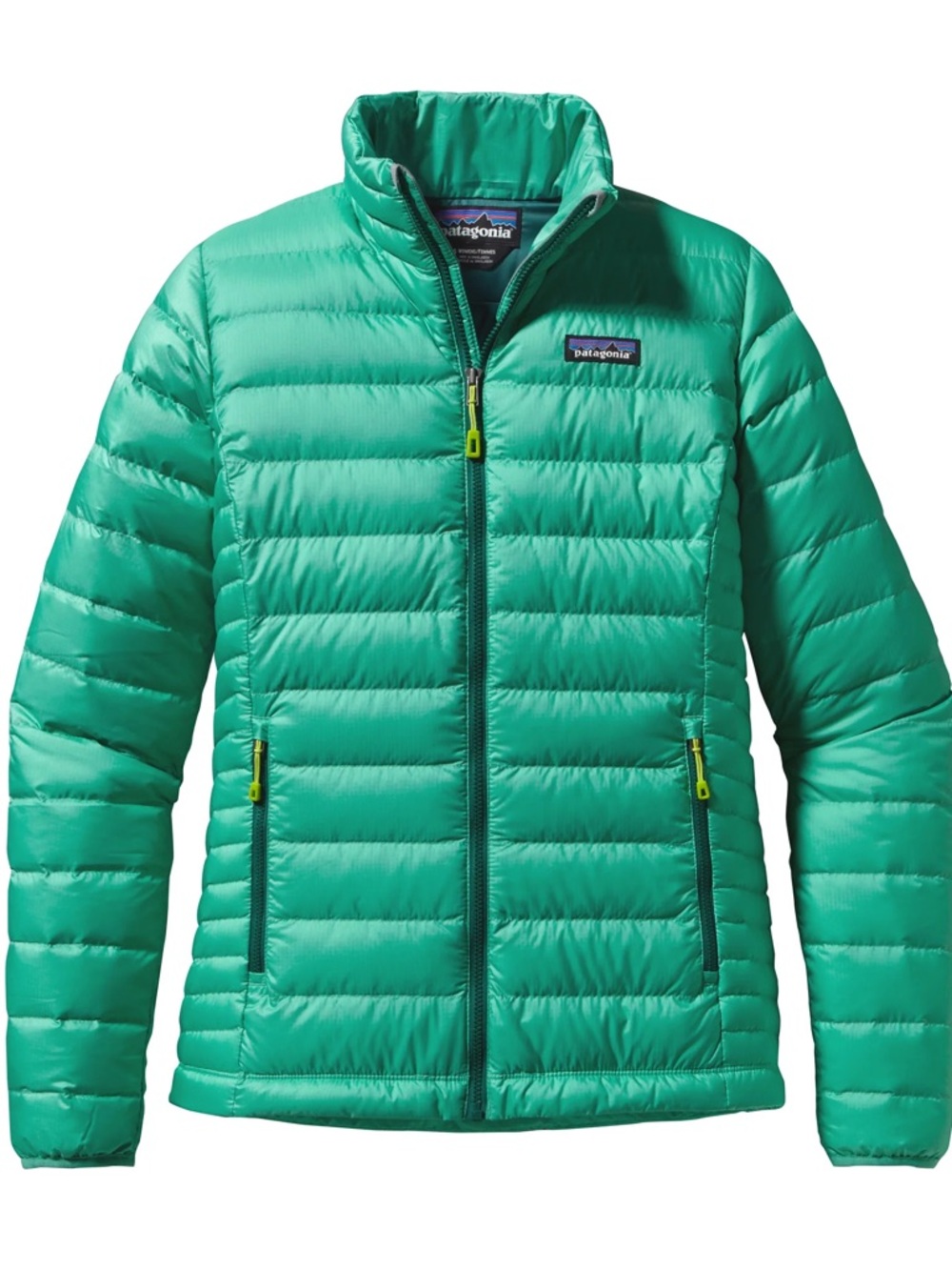 Patagonia Green Quilted Down Jacket